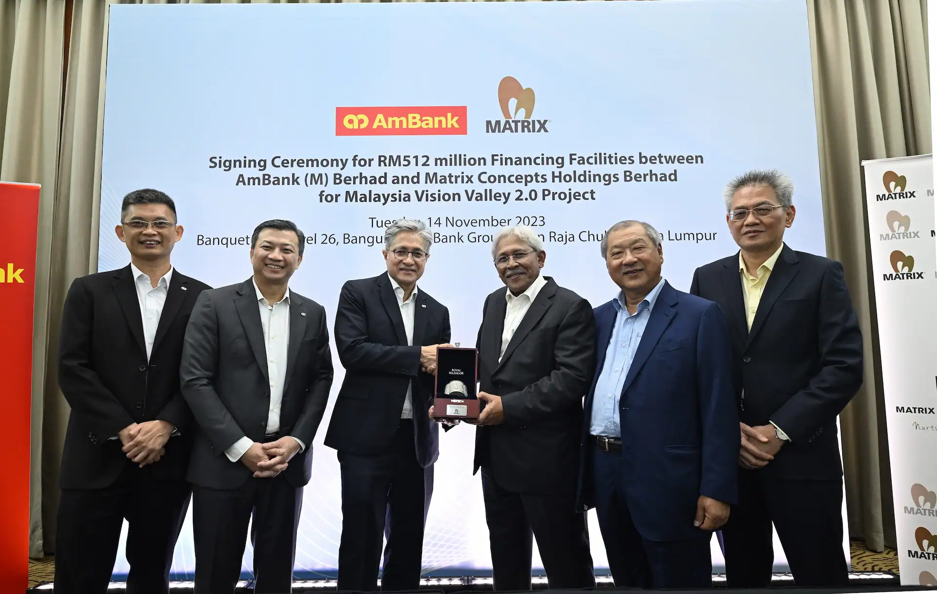 matrix ambank signing ceremony for mvv 2 0 20232