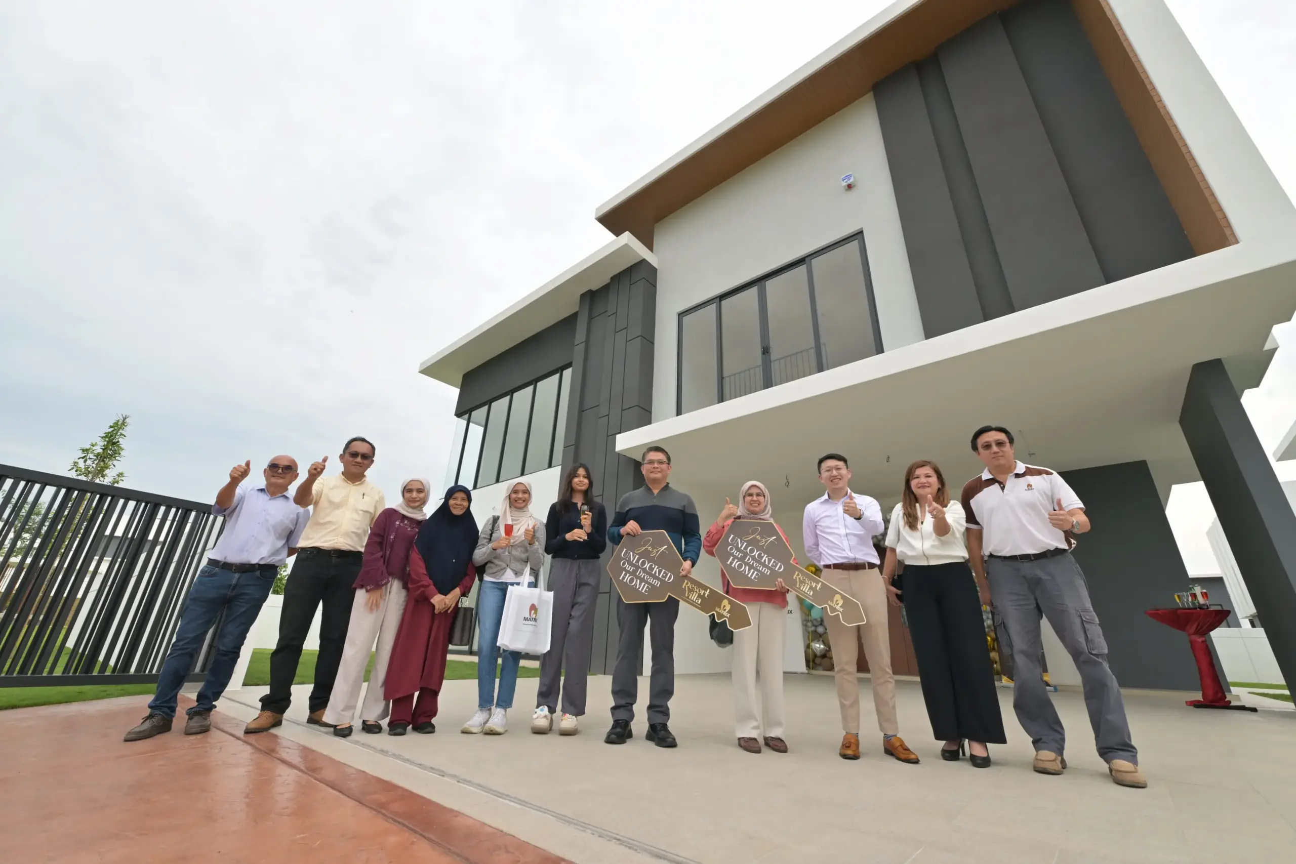 Matrix Concepts: A Milestone of Excellence: Resort Villa Handover Marks 88% Qlassic Achievement​