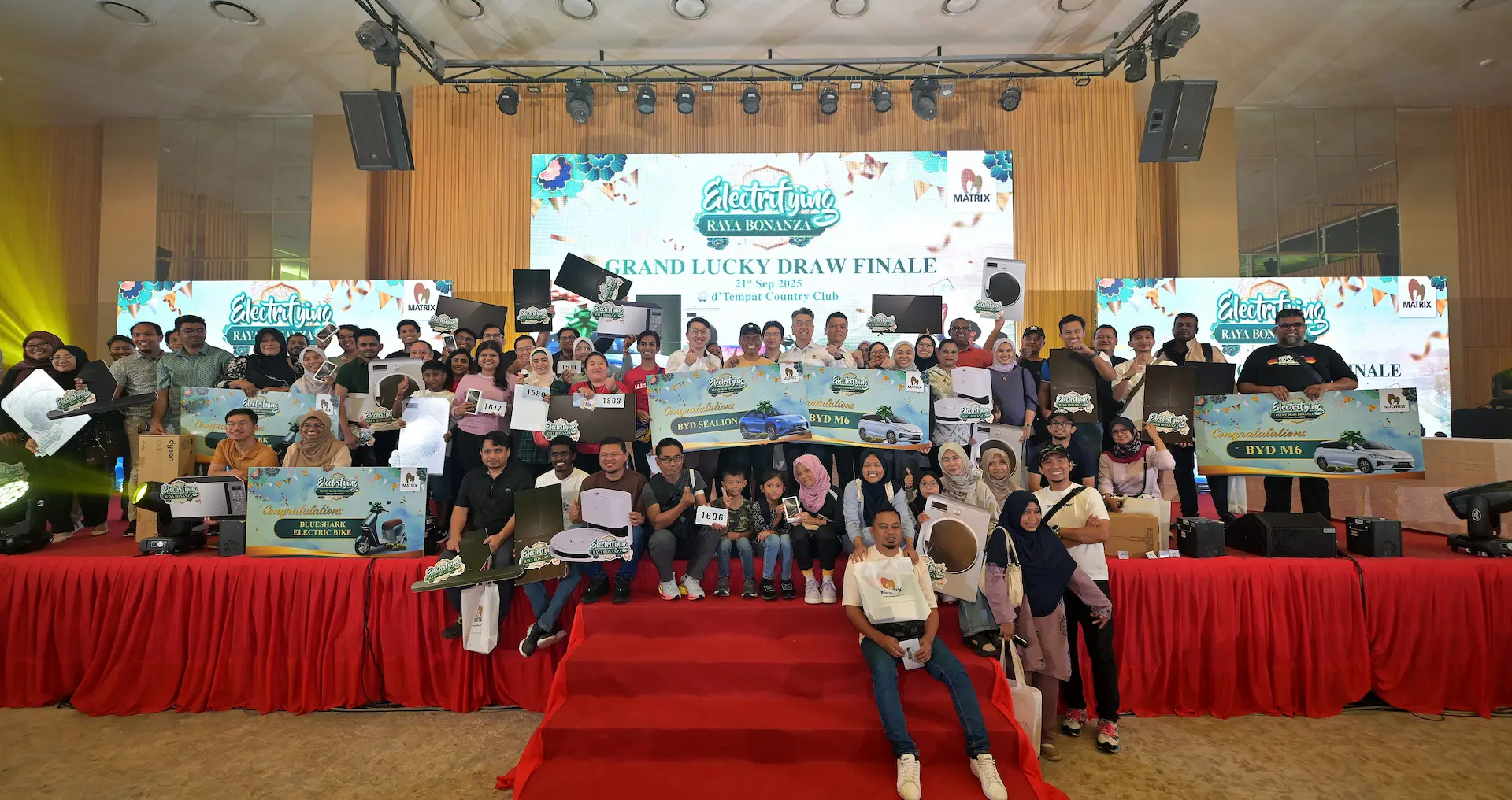 RM1 Million in Prizes at Matrix Concepts’ Electrifying Raya Bonanza Grand Lucky Draw Final